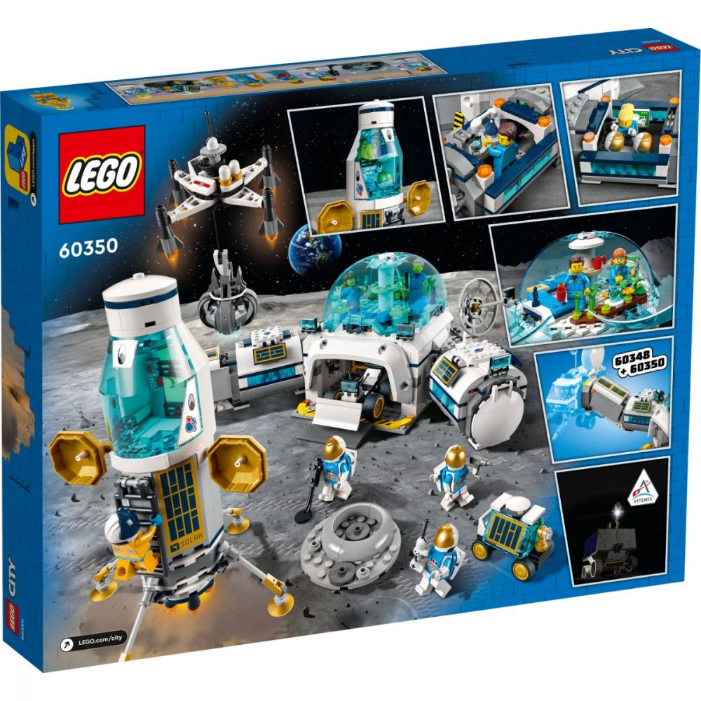 LEGO® City - Baza de cercetare selenara (60350)