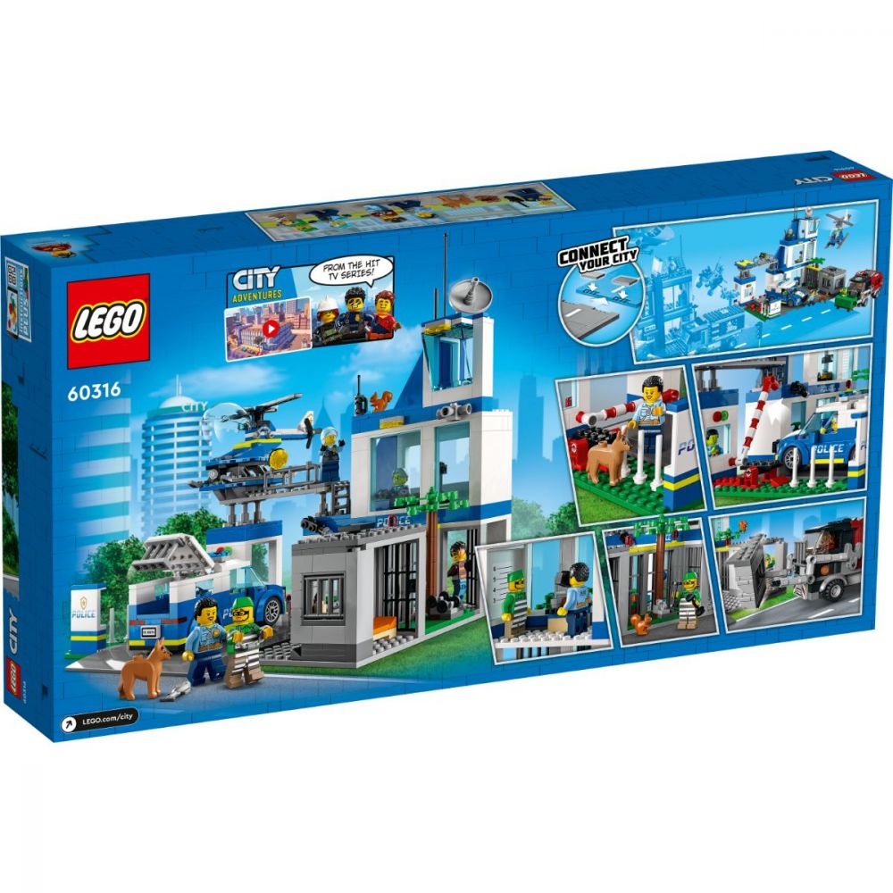 LEGO® City - Sectie de politie (60316)