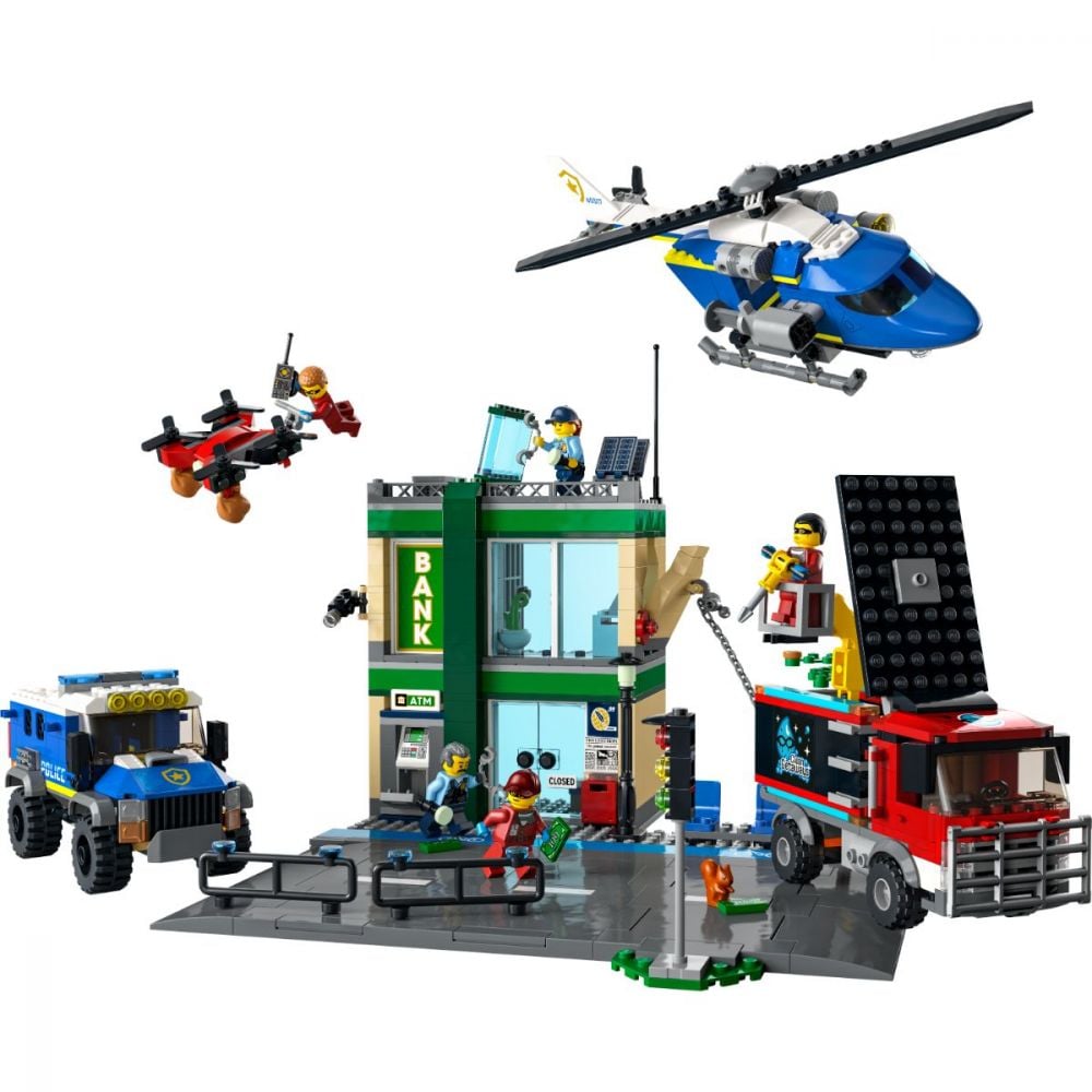 LEGO® City - Politia in urmarire la banca (60317)
