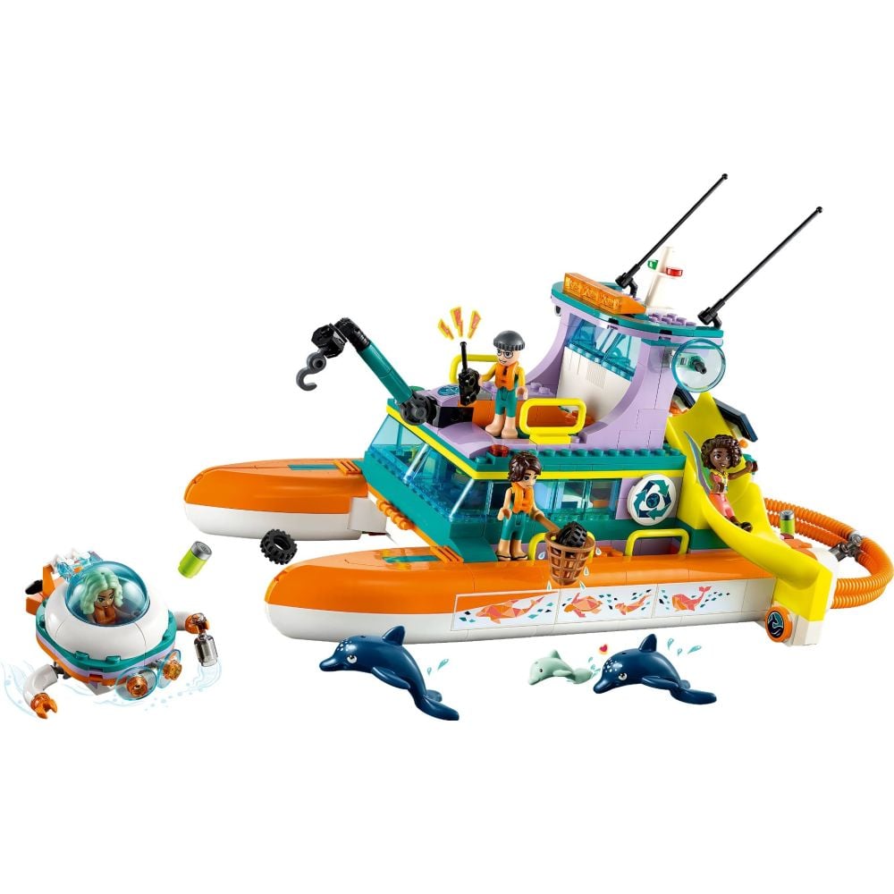 LEGO® Friends - Barca de salvare pe mare (41734)
