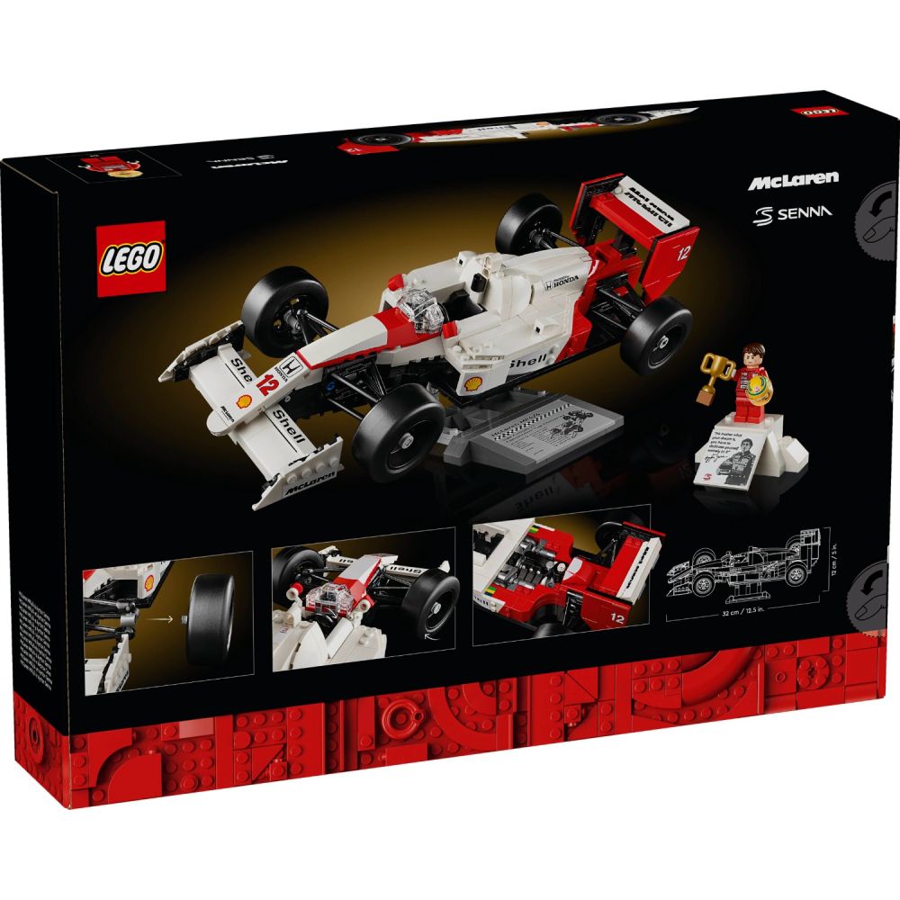 LEGO® Icons - McLaren MP4/4 si Ayrton Senna (10330)