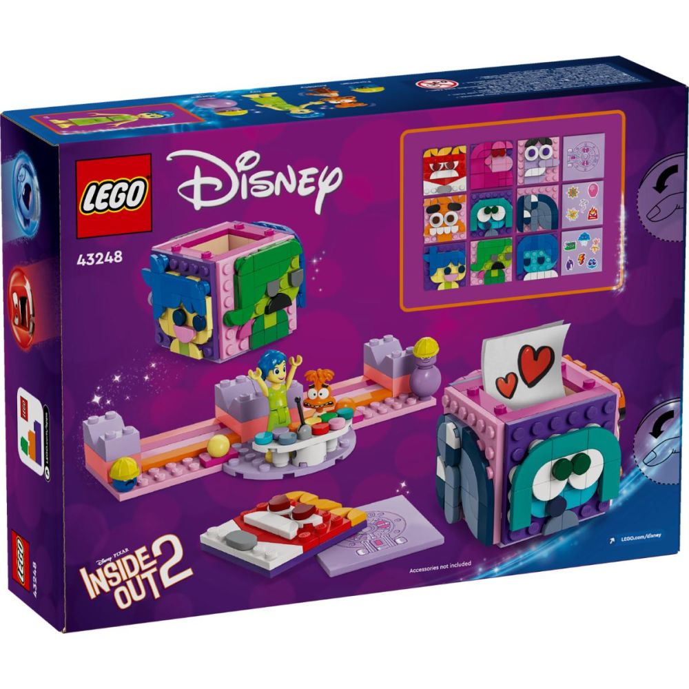 LEGO® Disney Pixar - Cuburi cu emotii din Intors pe dos 2 (43248)