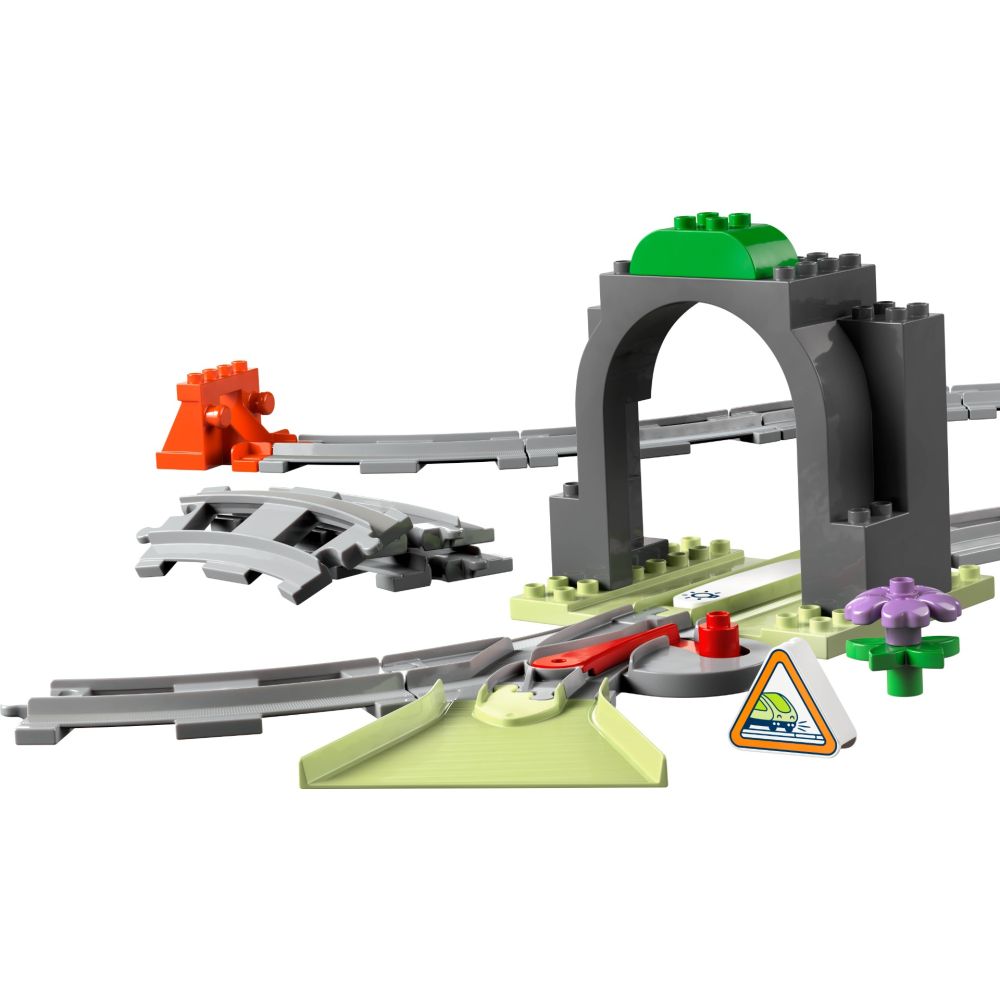 LEGO® DUPLO® - Set de extindere Tunel si sine de cale ferata (10425)