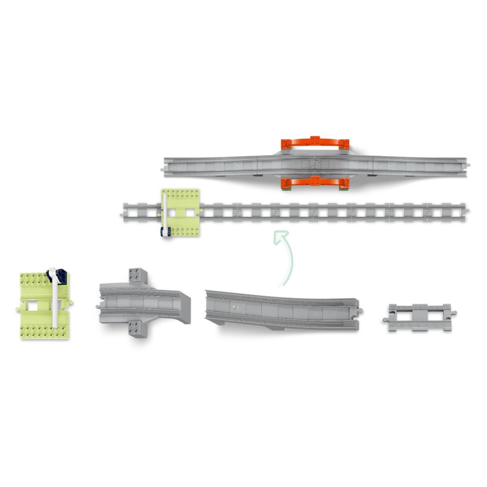 LEGO® DUPLO® - Set de extindere Pod si sine de cale ferata (10426)