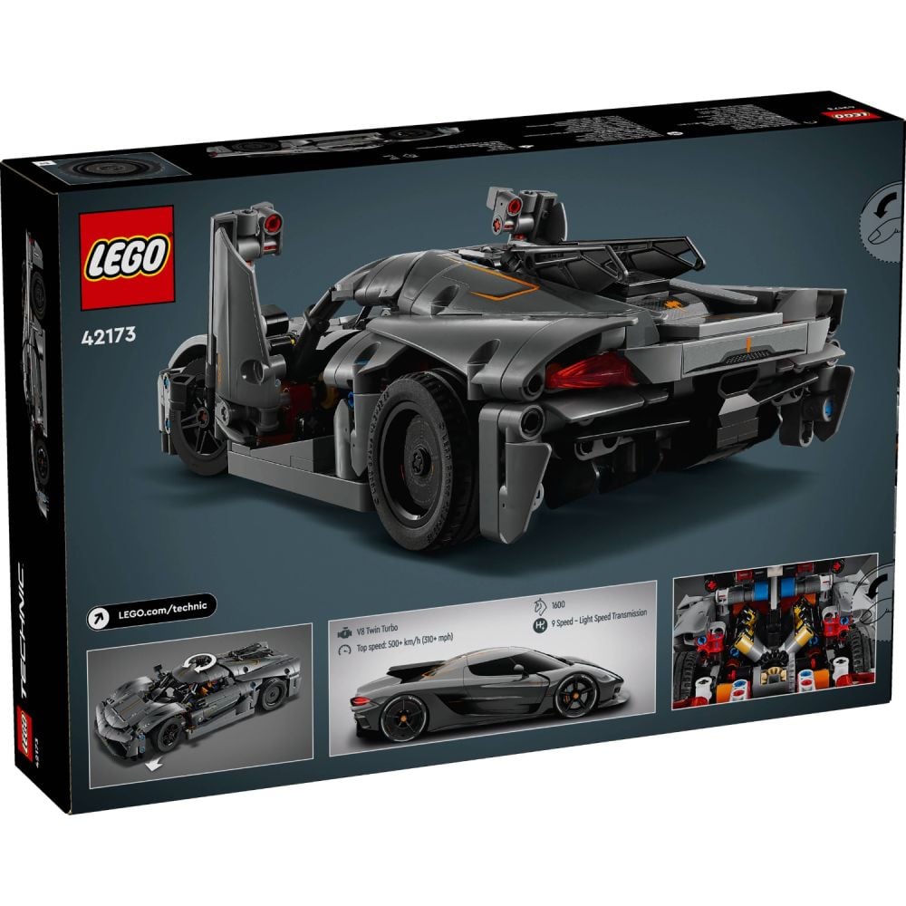 LEGO® Technic - Hipermasina Koenigsegg Jesko Absolut gri (42173)