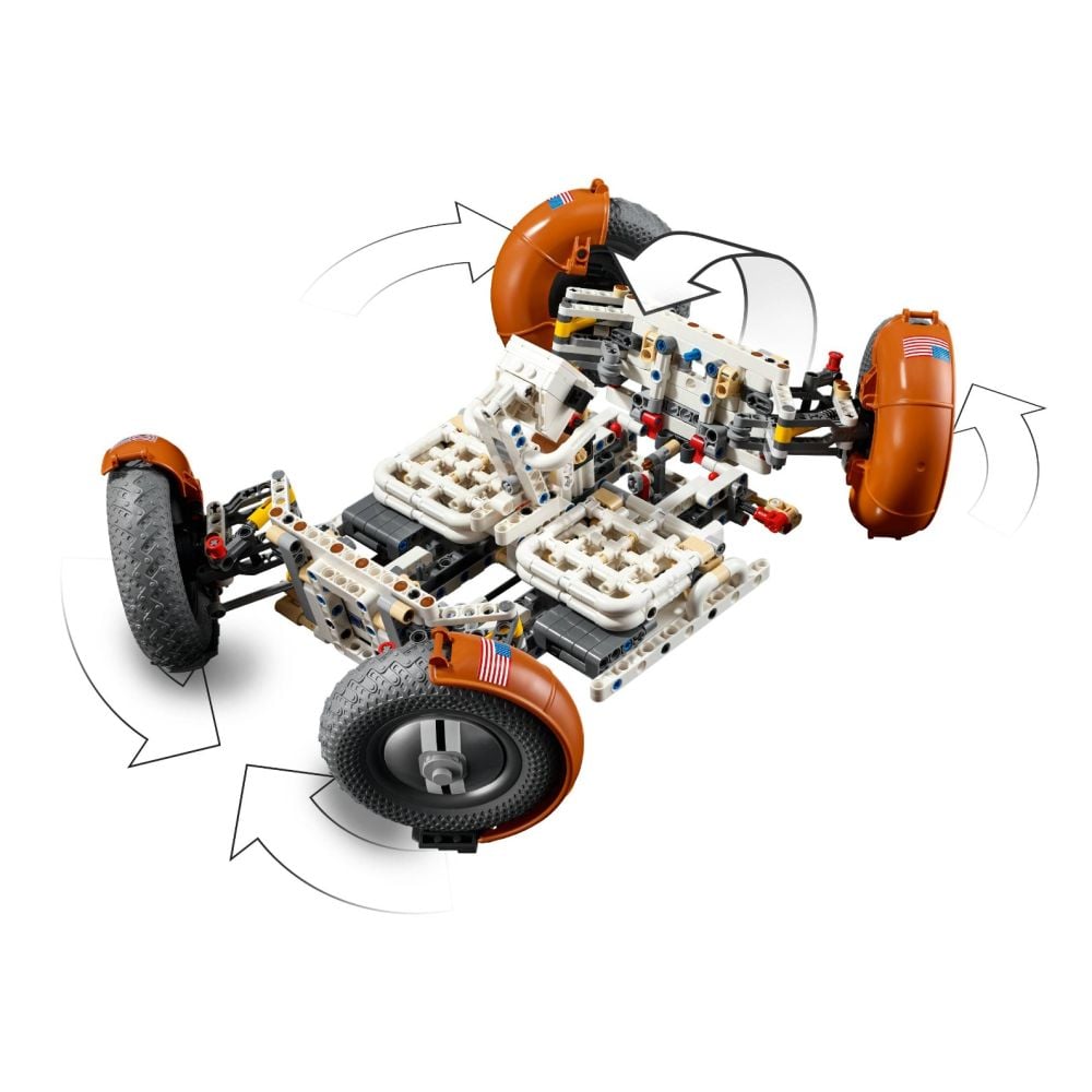 LEGO® Technic - Roverul selenar din misiunile Nasa Apollo (42182)