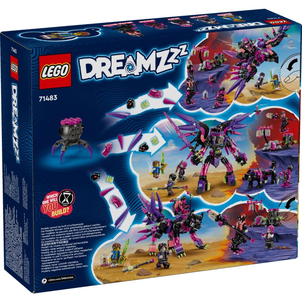 LEGO® Dreamzzz - Creaturile de cosmar ale vrajitoarei din Never (71483)