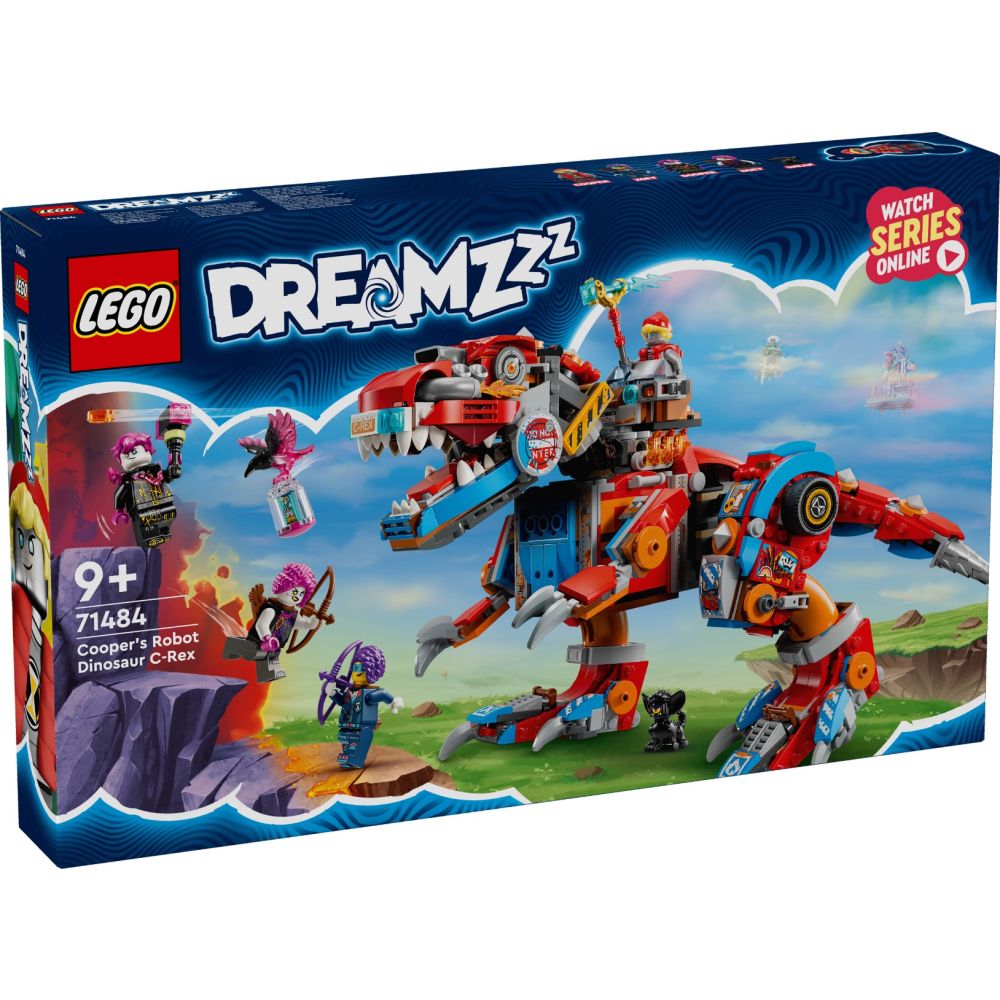LEGO® Dreamzzz - Dinozaurul robot C-Rex al lui Cooper (71484)