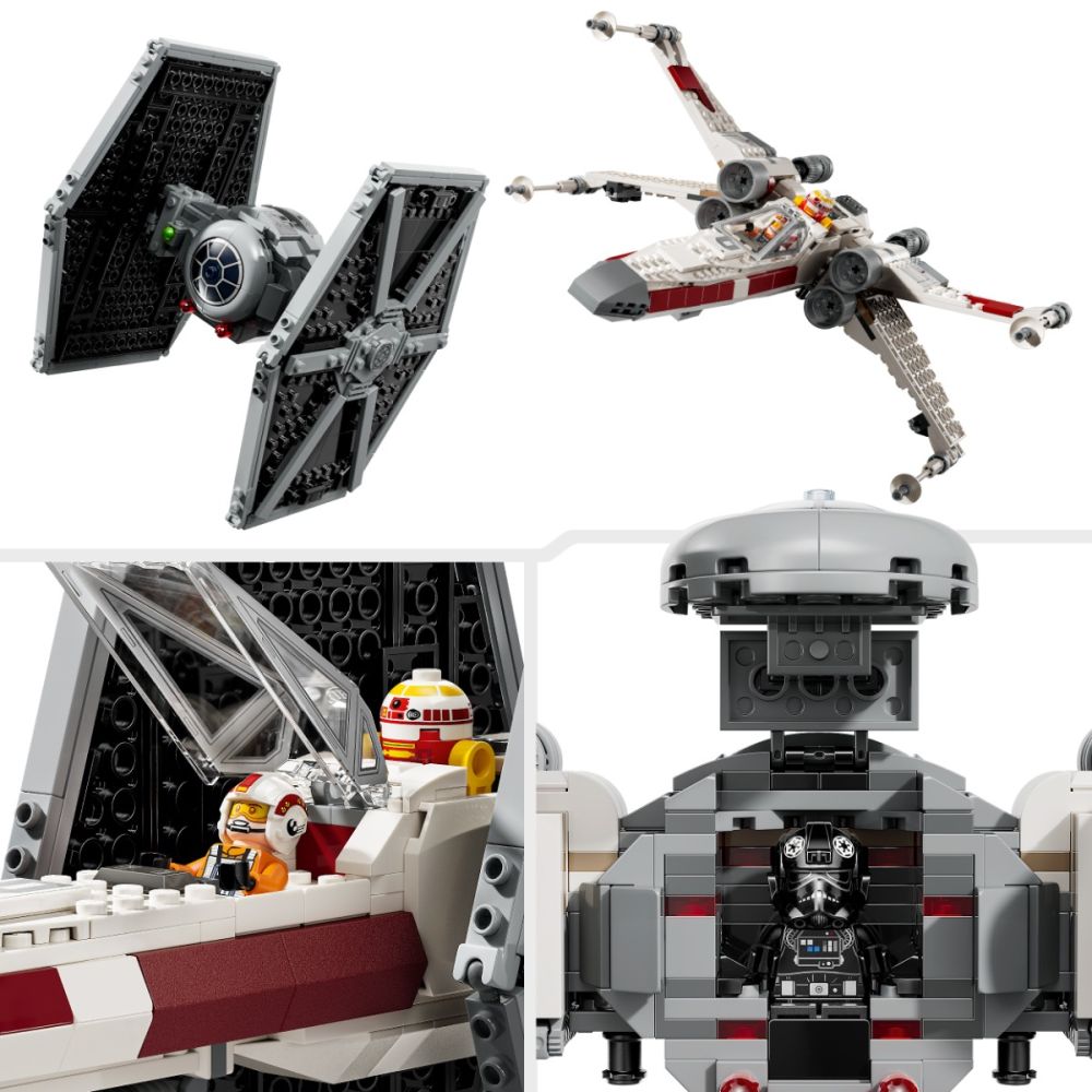 LEGO® Star Wars - Hibrid TIE Fighter si X-Wing (75393) | Noriel