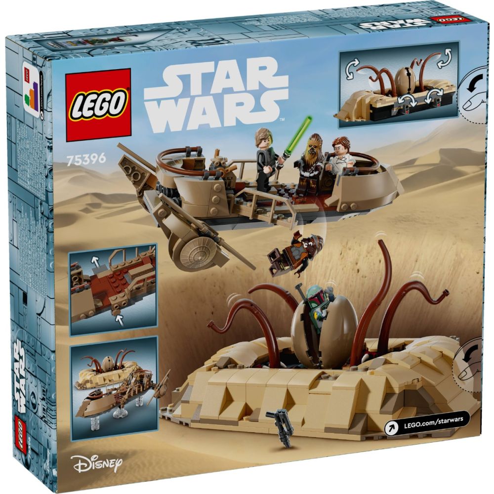 LEGO® Star Wars - Schif de desert si groapa lui Sarlacc (75396)