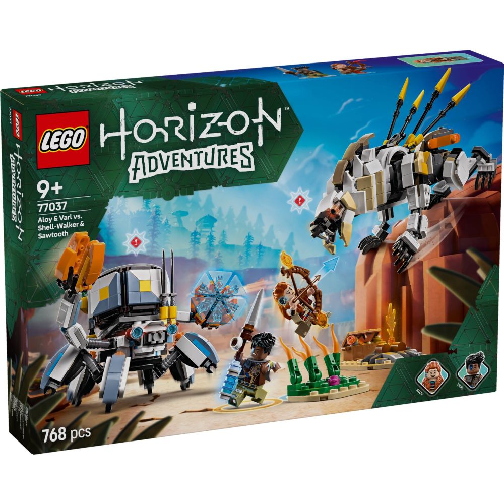 LEGO® Horizon - Aloy si Varl vs. Shell-Walker si Sawtooth (77037)