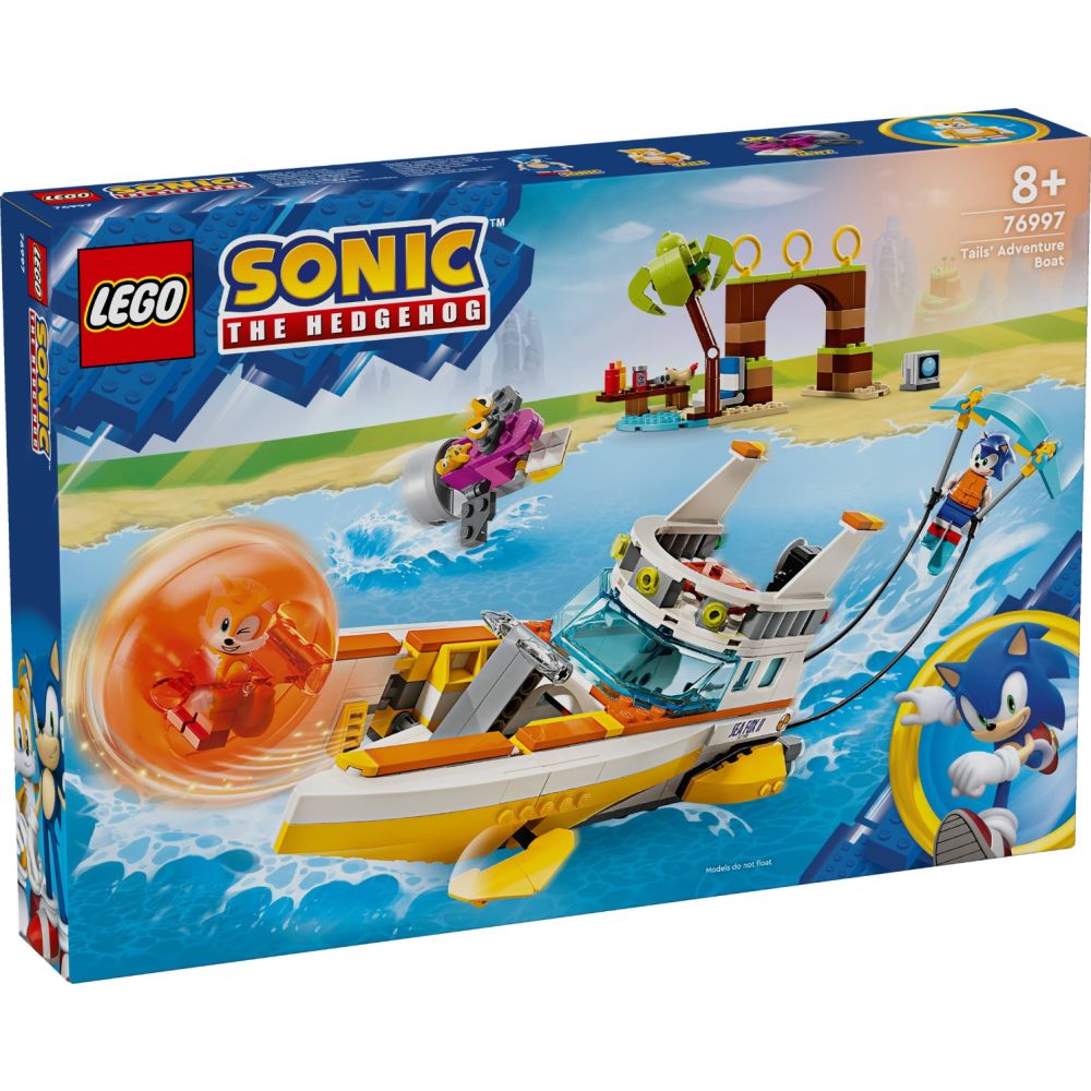LEGO® Sonic The Hedgehog - Barca de aventuri a lui Tails (76997)