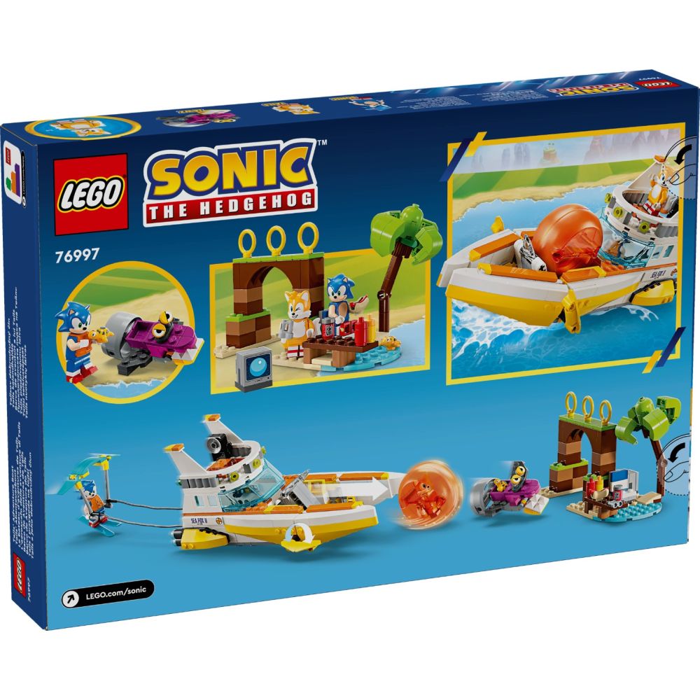 LEGO® Sonic The Hedgehog - Barca de aventuri a lui Tails (76997)