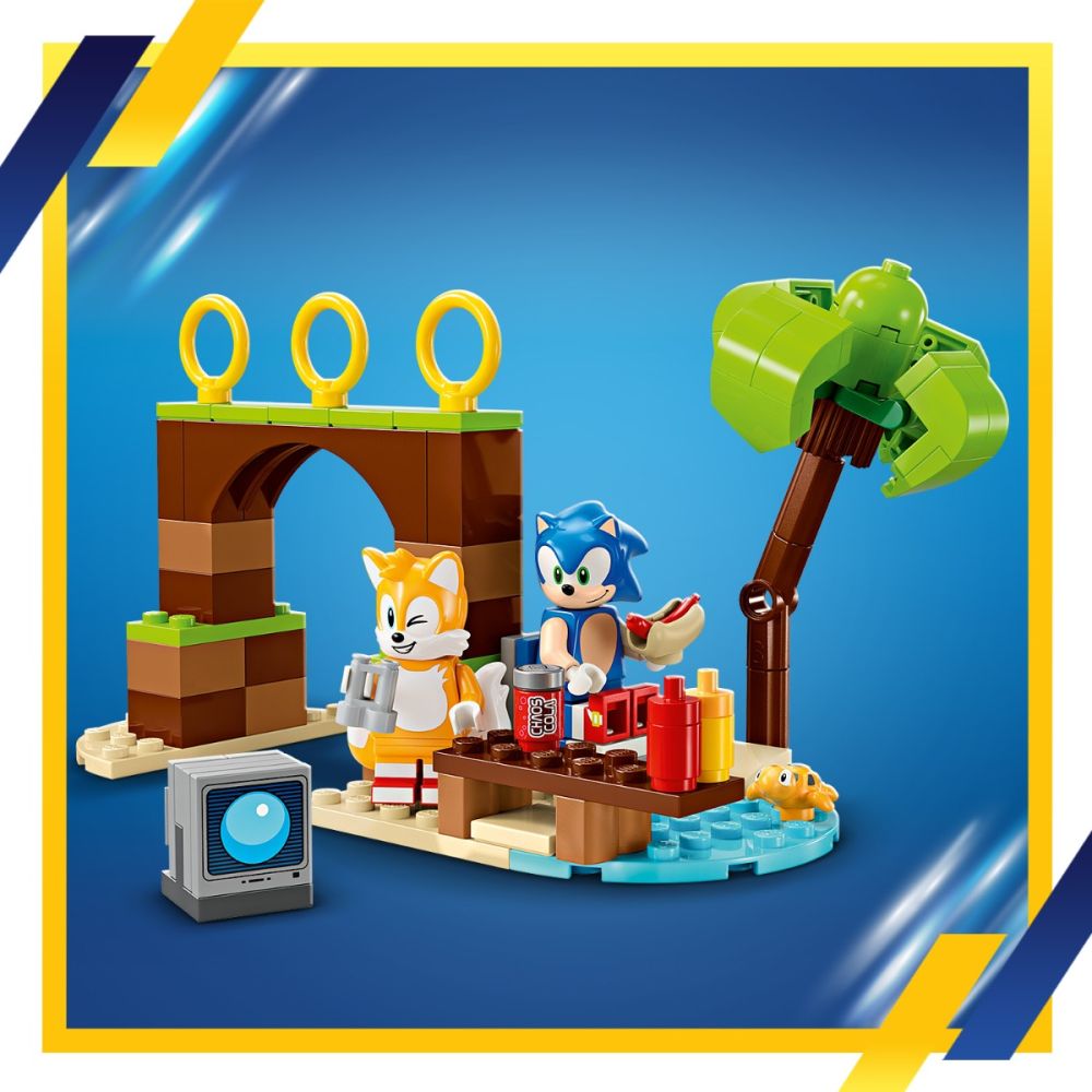 LEGO® Sonic The Hedgehog - Barca de aventuri a lui Tails (76997)