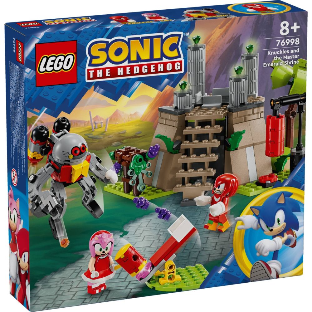 LEGO® Sonic The Hedgehog - Knuckles si Altarul Master Emerald (76998)