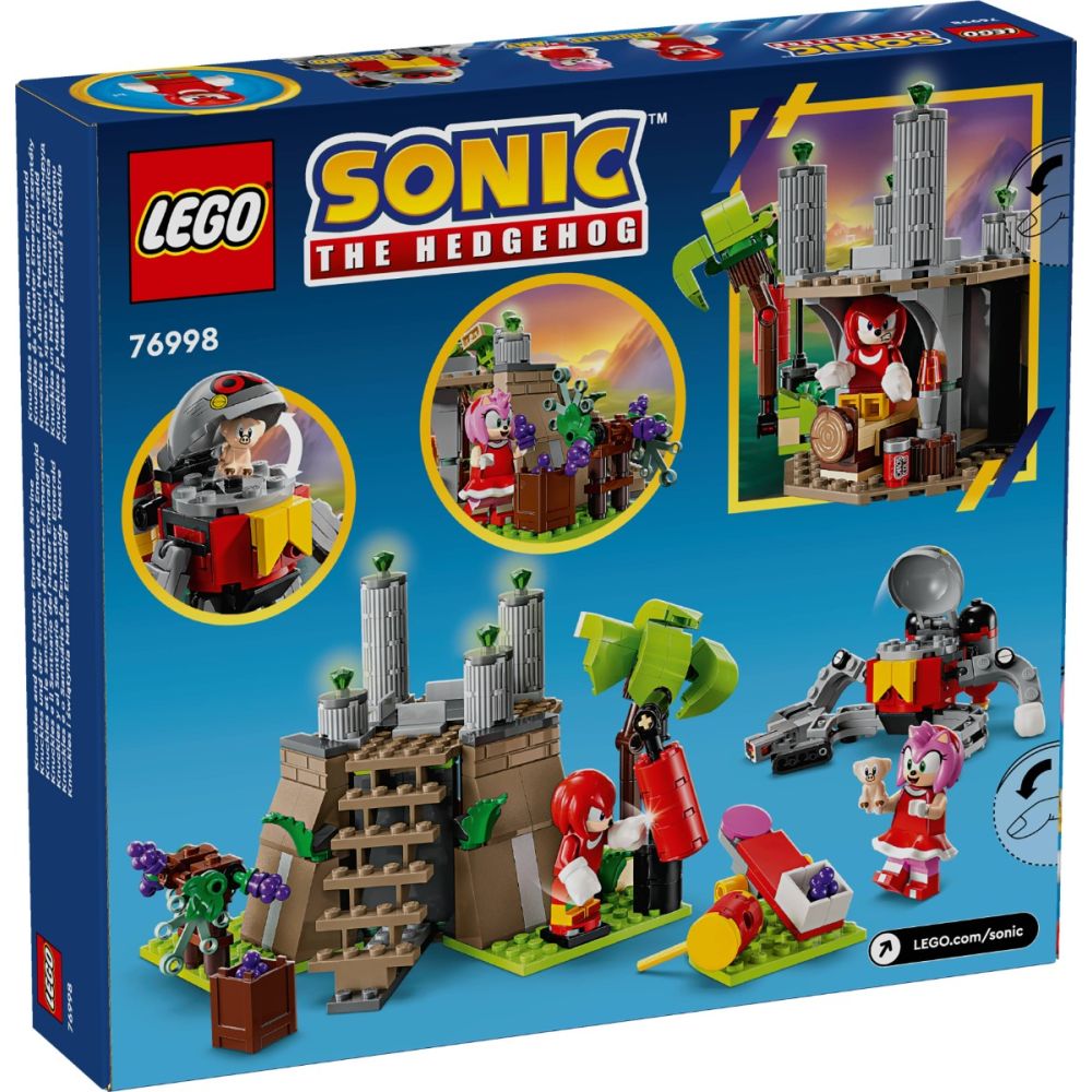 LEGO® Sonic The Hedgehog - Knuckles si Altarul Master Emerald