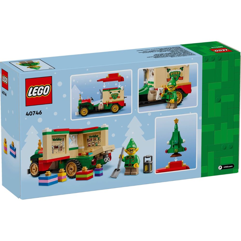 LEGO® Iconic - Camionul de livrare al lui Mos Craciun (40746)