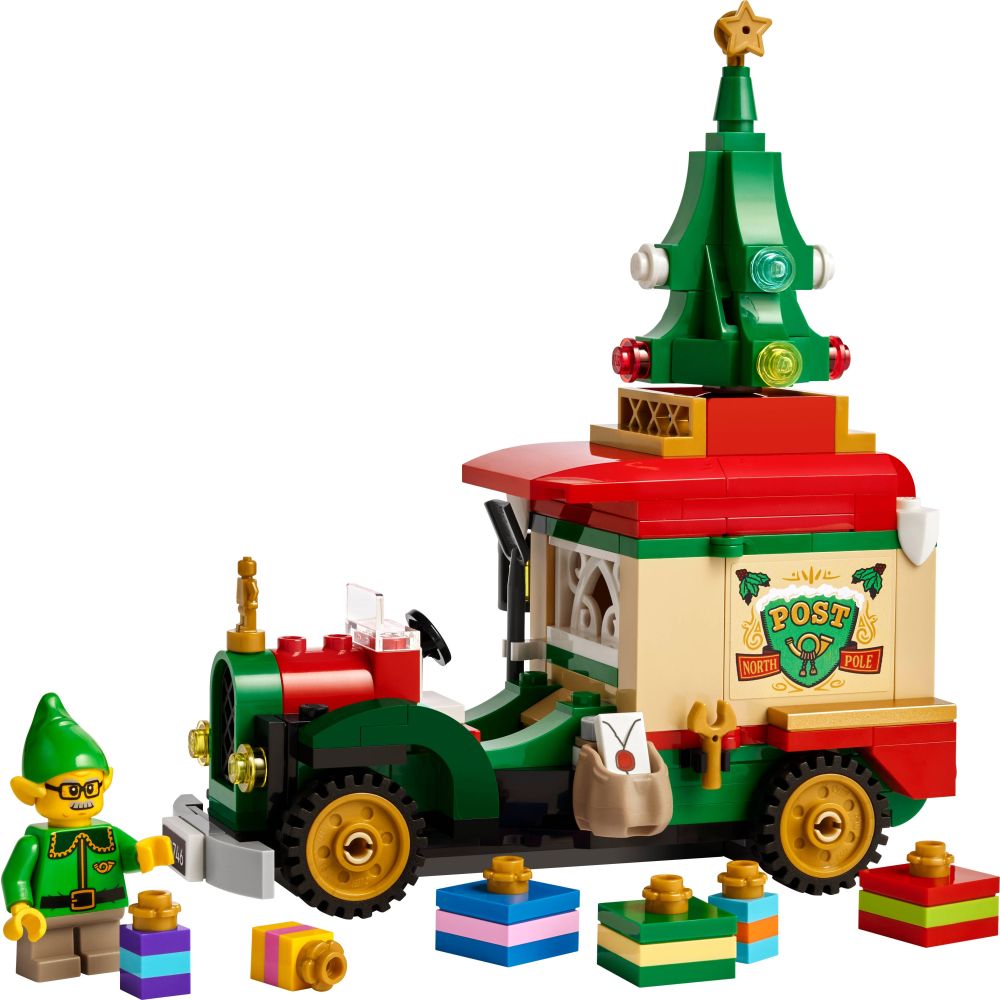 LEGO® Iconic - Camionul de livrare al lui Mos Craciun (40746)