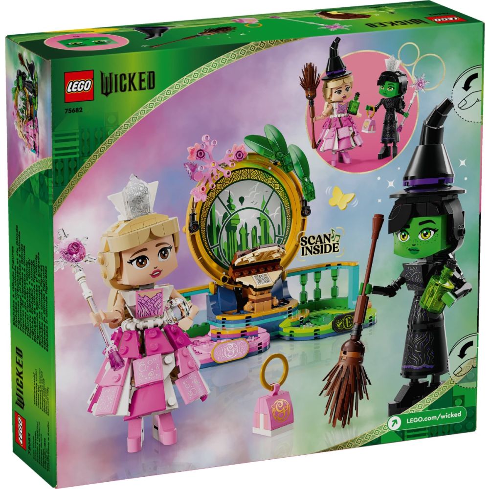 LEGO® Wicked - Figurinele Elphaba si Glinda (75682)