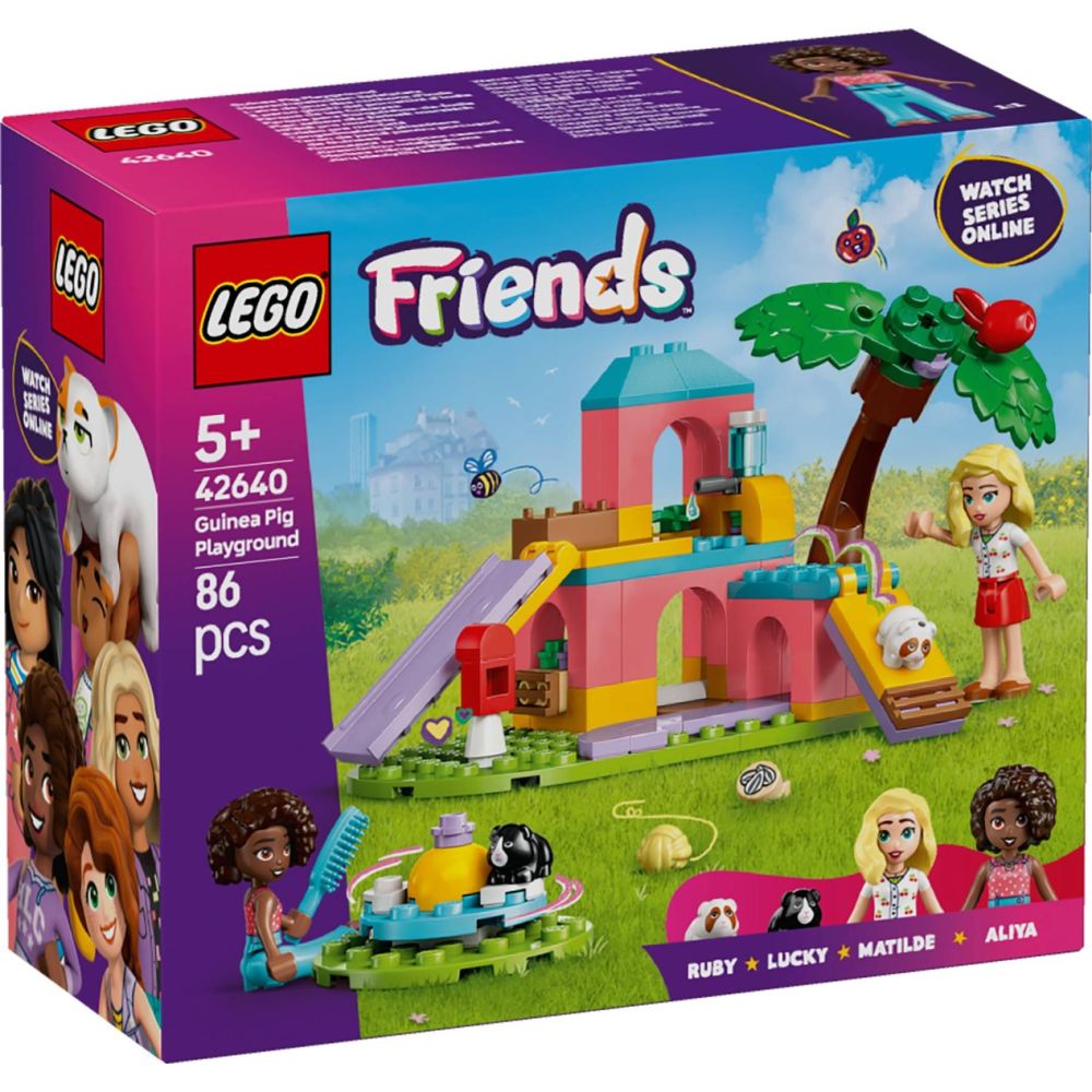 LEGO® Friends - Teren de joaca pentru porcusori de guineea (42640