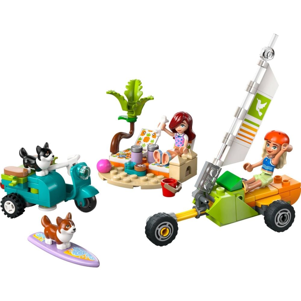 LEGO® Friends - Aventuri cu catei la surfing si pe scuter (42641)