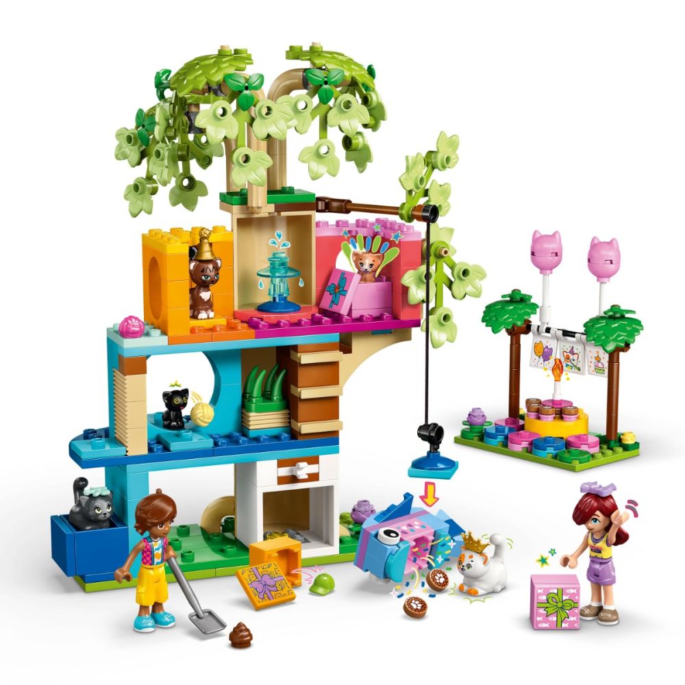 LEGO® Friends - Petrecere de ziua de nastere a pisicii si casuta