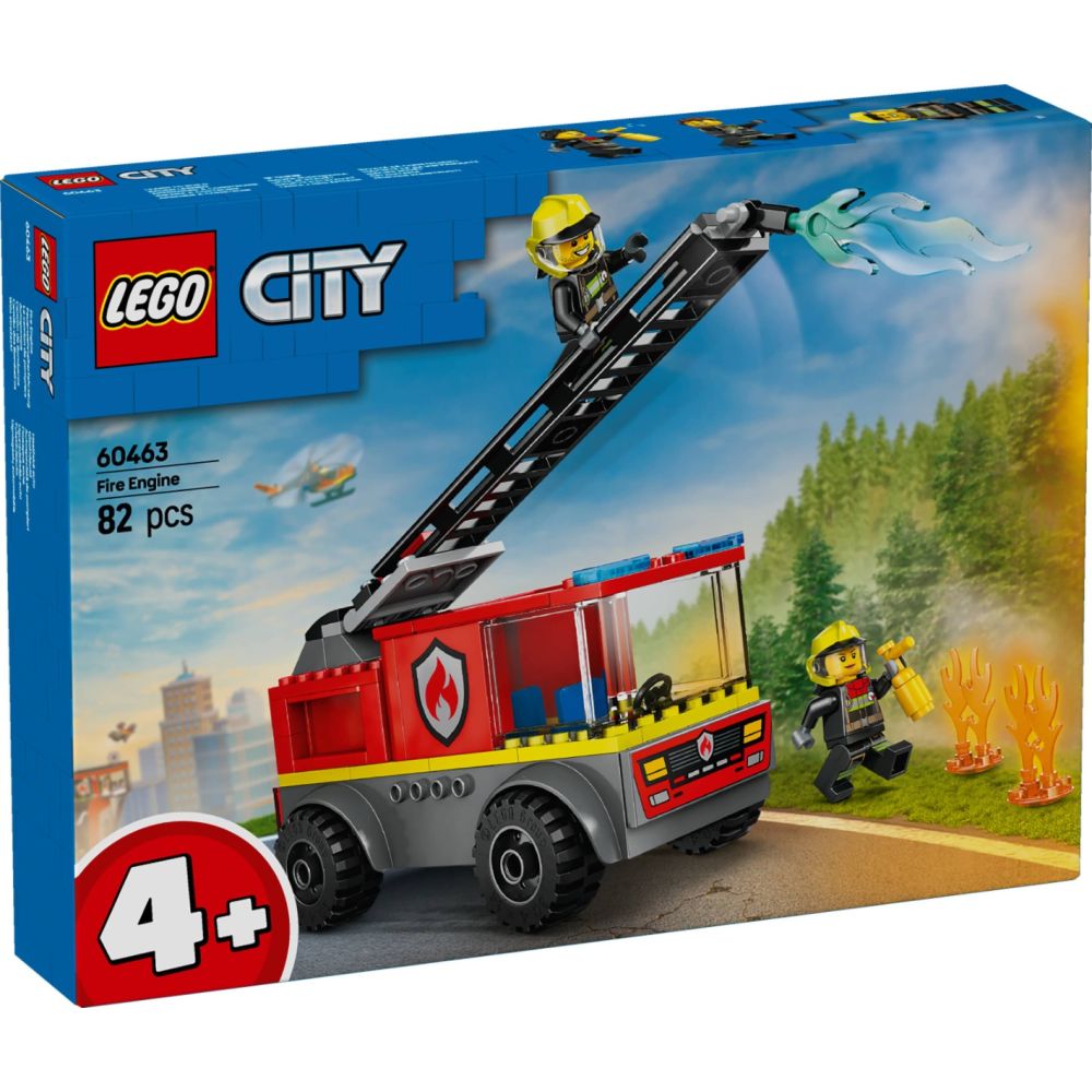 LEGO® City - Autospeciala de pompieri cu scara (60463)