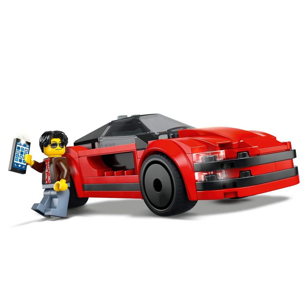 LEGO® City - Masina sport rosie (60448)