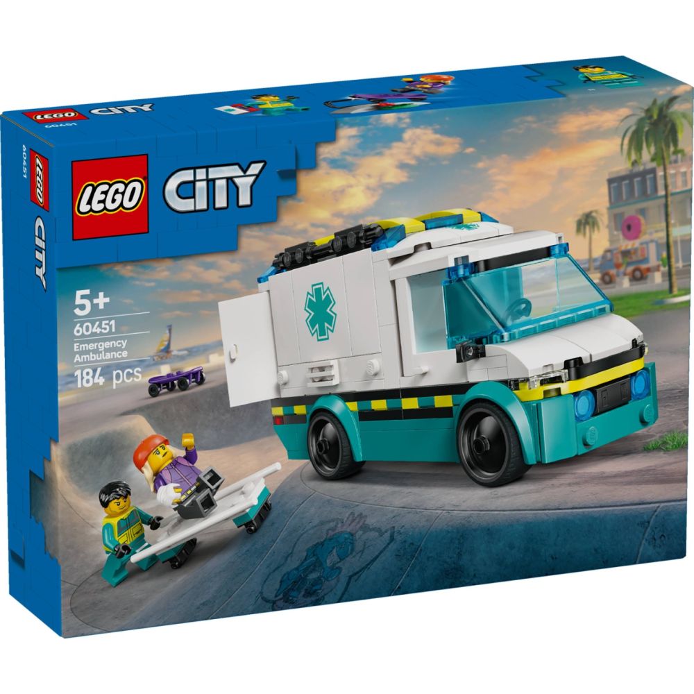 LEGO® City - Ambulanta de urgente (60451) | Noriel