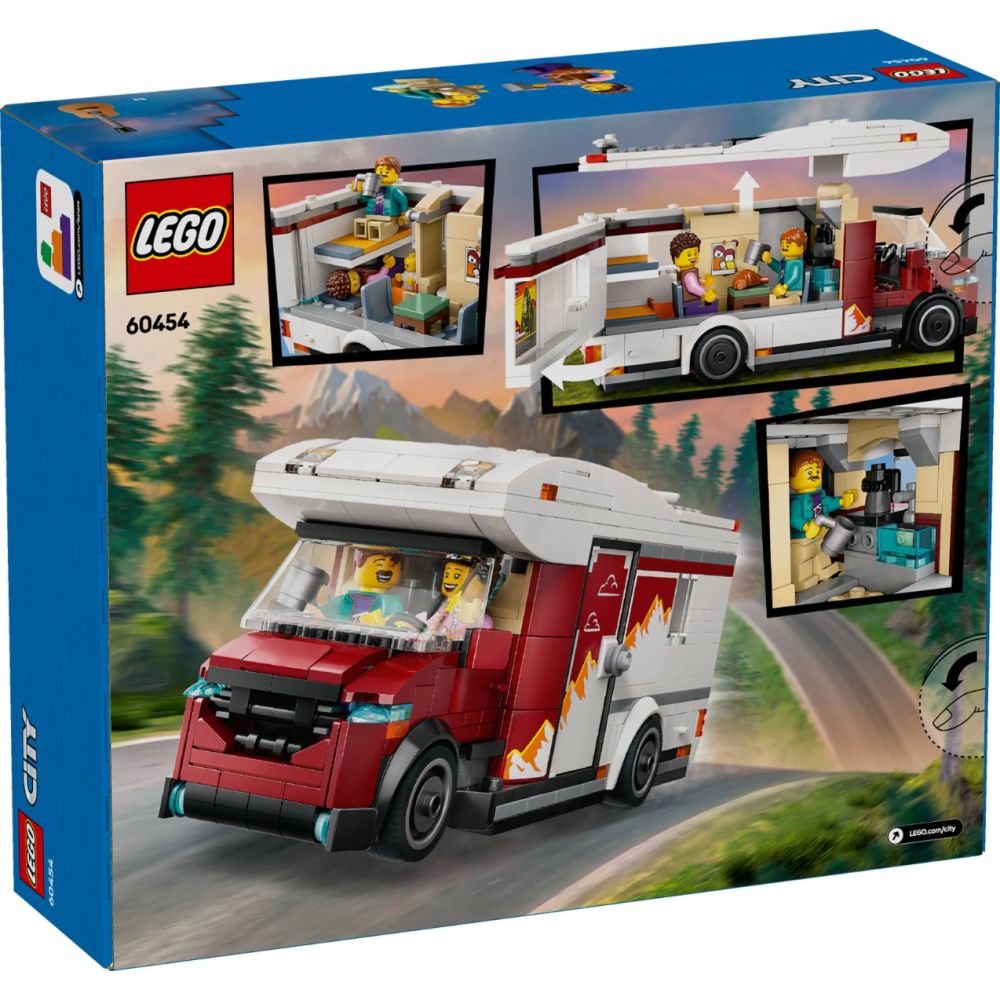 LEGO® City - Rulota pentru aventuri de vacanta (60454)