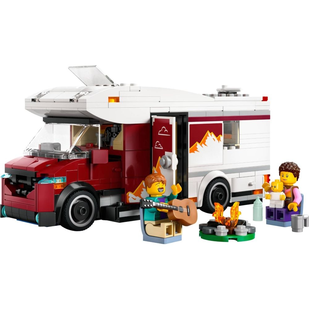LEGO® City - Rulota pentru aventuri de vacanta (60454)