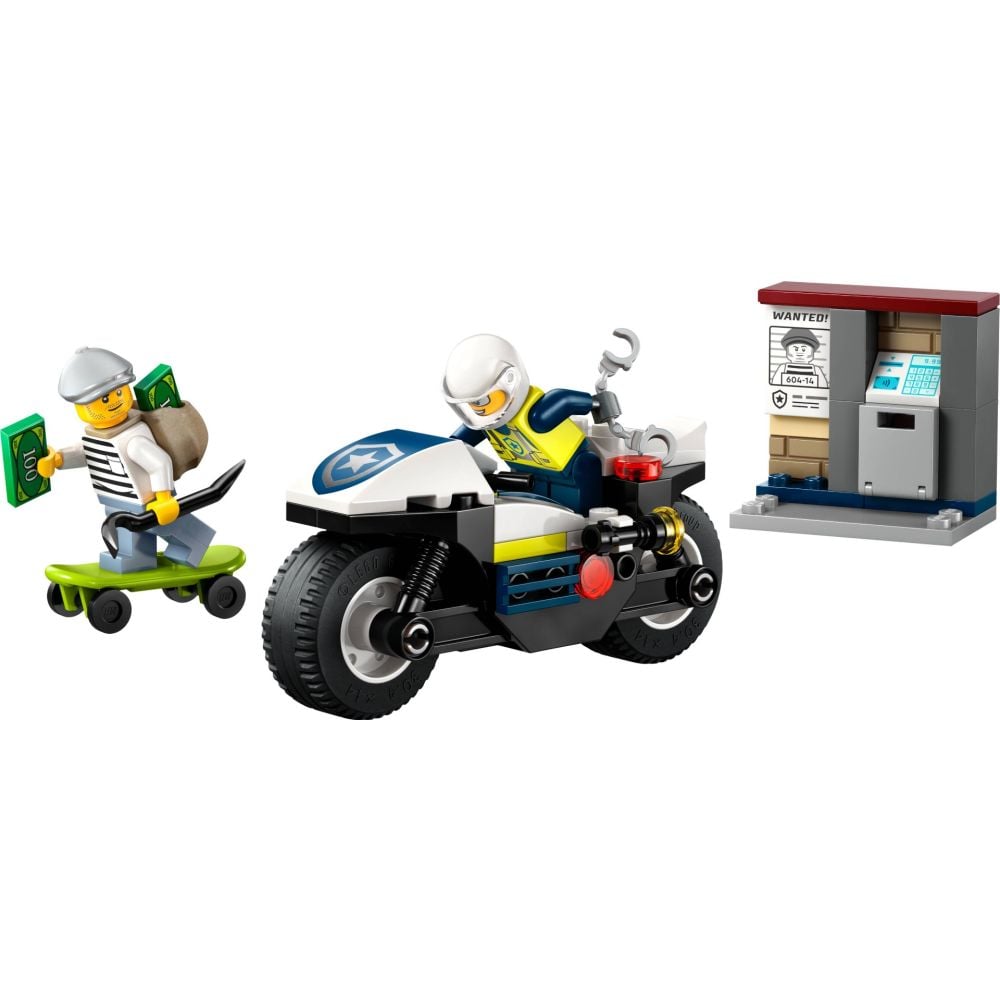 LEGO® City - Urmarirea cu motocicleta de politie (60455)