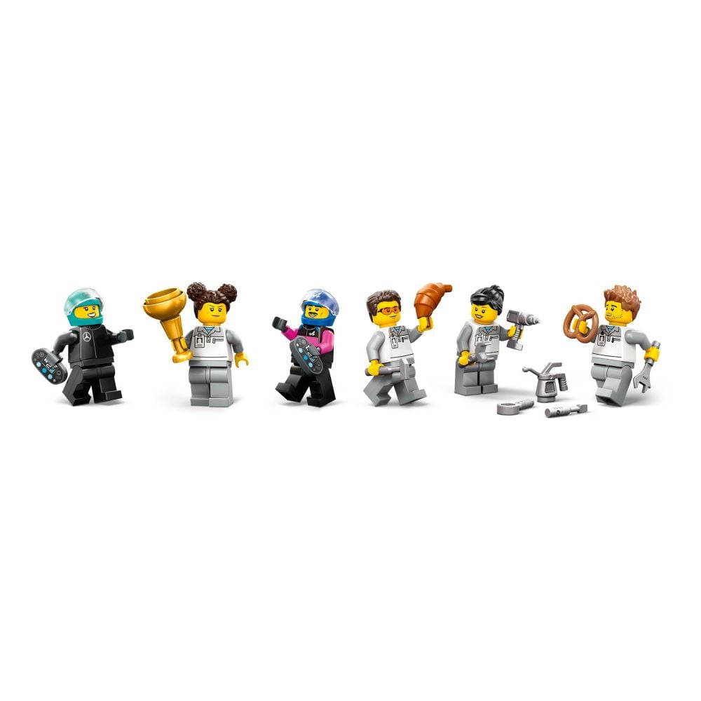 LEGO® City - Garaj F1 cu masini Mercedes-AMG si Alpine (60444)