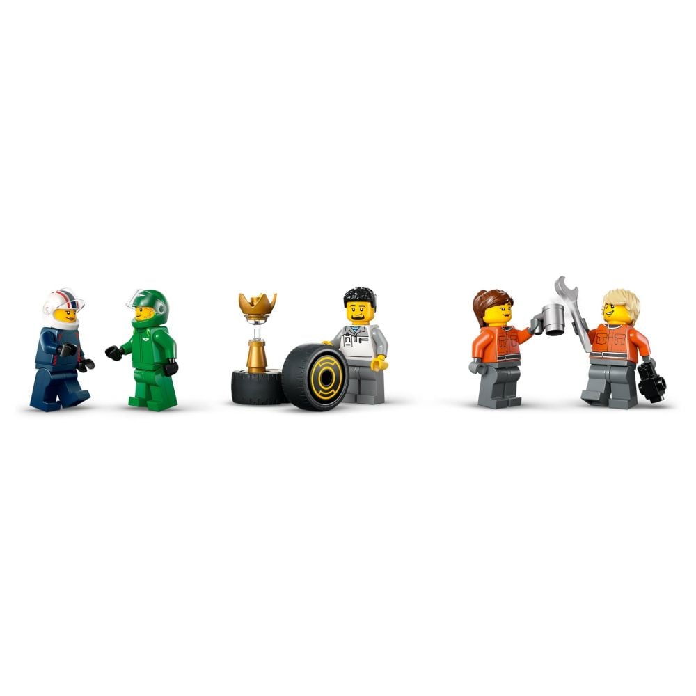 LEGO® City - Camion F1 cu masinile F1 RB20 si AMR24 (60445)