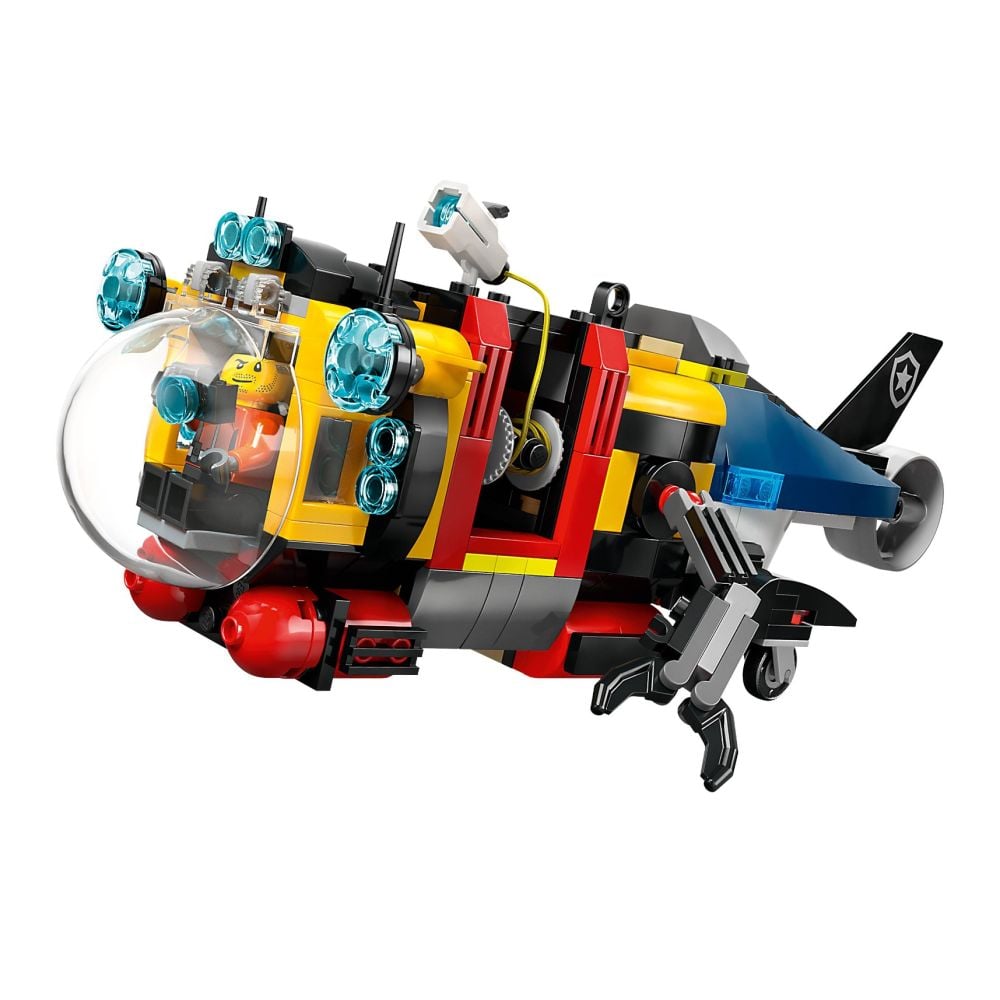 LEGO® City - Elicopter, autospeciala de pompieri si submarin in versiuni remixate (60462)
