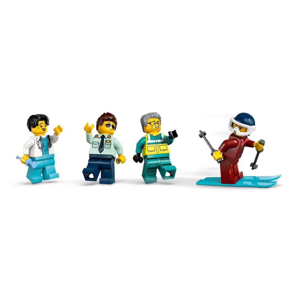 LEGO® City - Avion-ambulanta pentru urgente (60465)