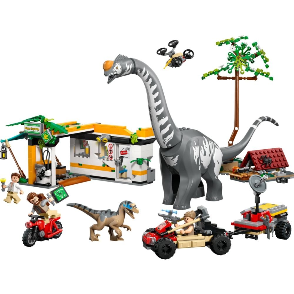 LEGO® Jurassic World - Misiune de urmarire a unui Velociraptor si