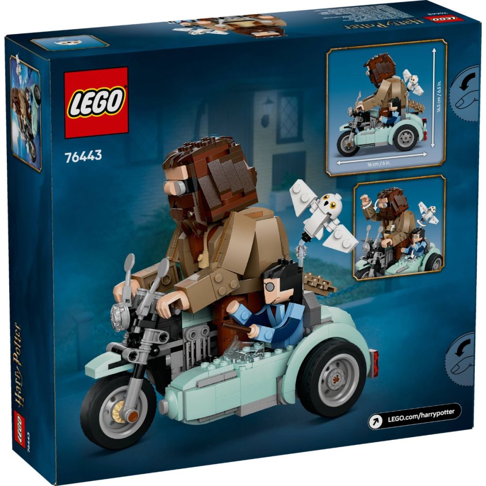 LEGO® Harry Potter - Hagrid si Harry intr-o tura cu motocicleta (76443)