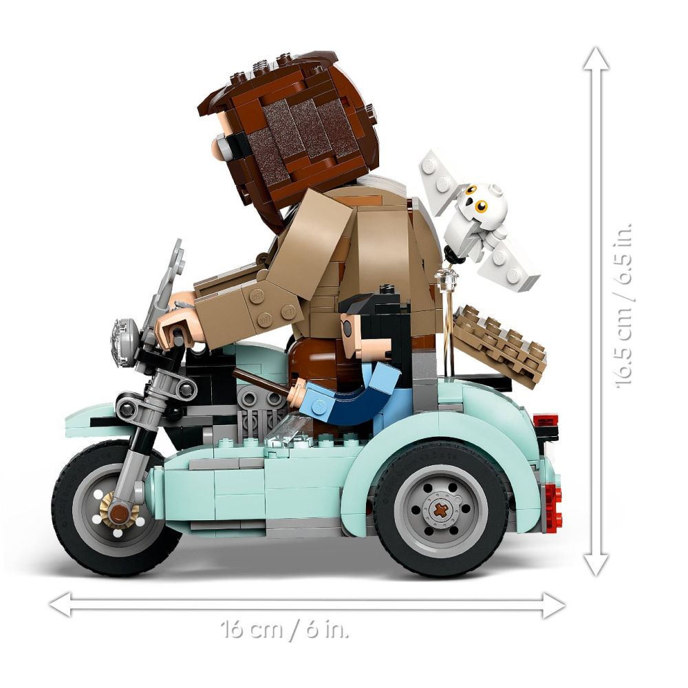 LEGO® Harry Potter - Hagrid si Harry intr-o tura cu motocicleta (76443)