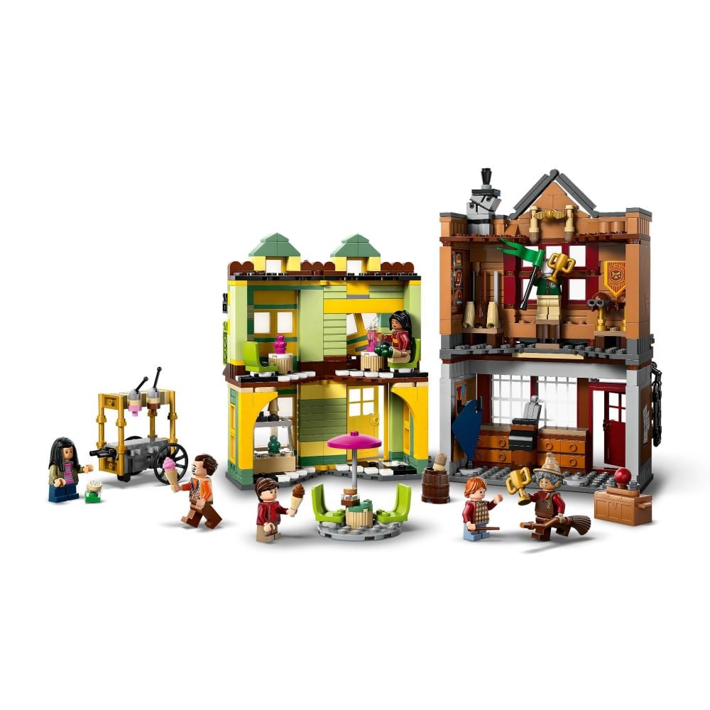 LEGO® Harry Potter - Furnituri Vajthat de calitate si magazin de inghetata (76452)