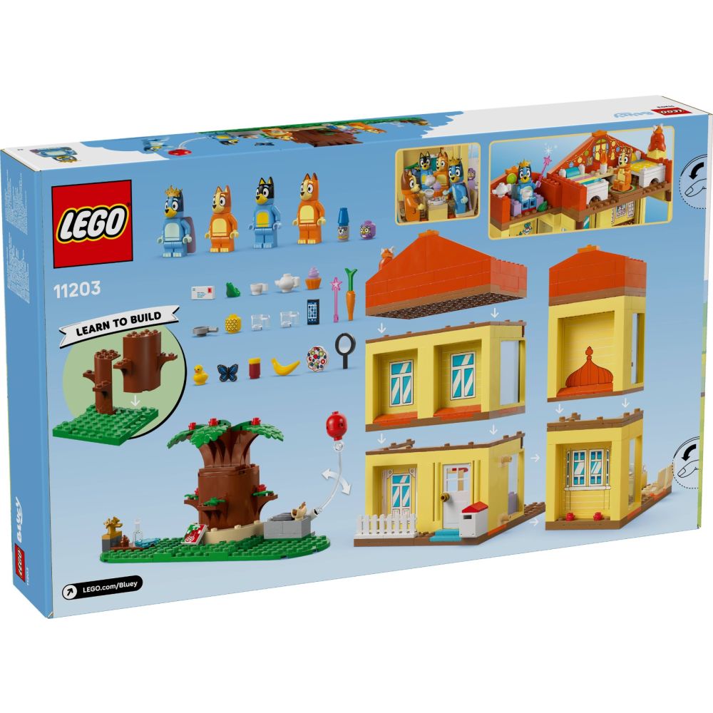 LEGO® Bluey - Casa familiei lui Blue (11203)