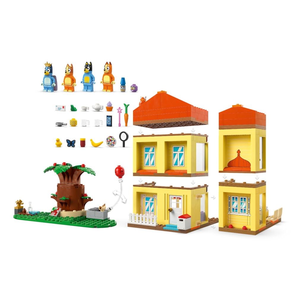 LEGO® Bluey - Casa familiei lui Blue (11203)