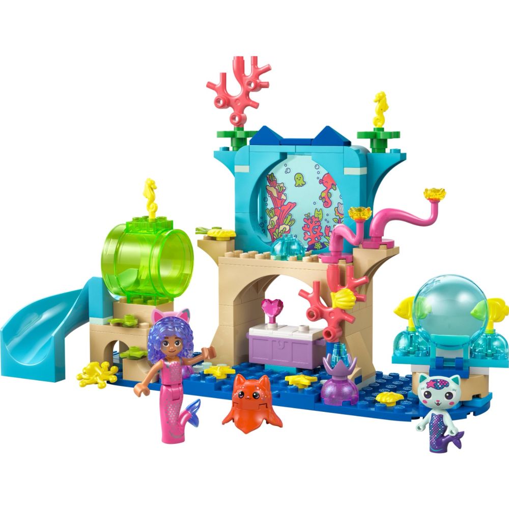 LEGO® Gabby's Dollhouse - Aventurile in acvariu ale sirenei Gabby (11204)