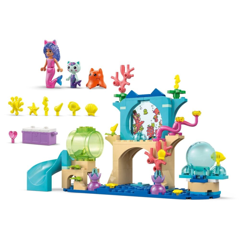 LEGO® Gabby's Dollhouse - Aventurile in acvariu ale sirenei Gabby (11204)