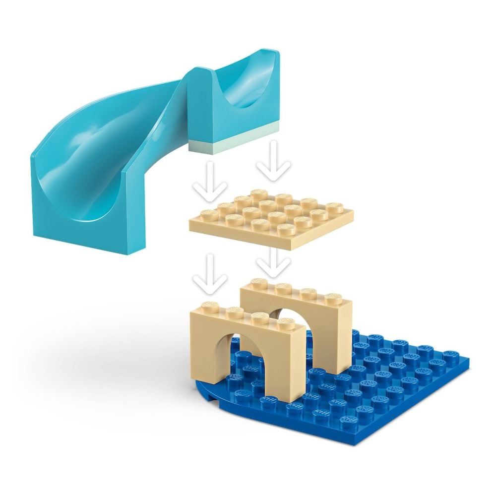 LEGO® Gabby's Dollhouse - Aventurile in acvariu ale sirenei Gabby (11204)