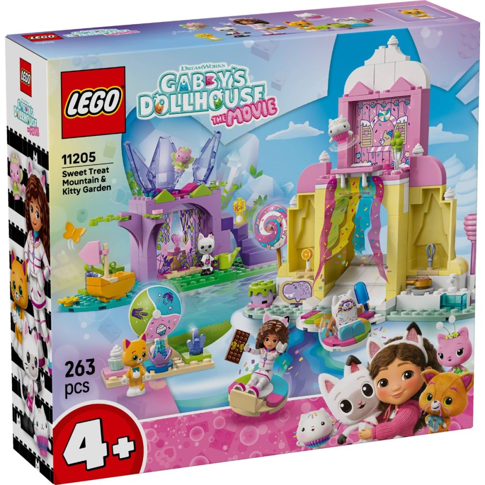 Gabby出品　まとめて15個 LEGO® Gabby's Dollhouse - Muntele de dulciuri si gradina Miau