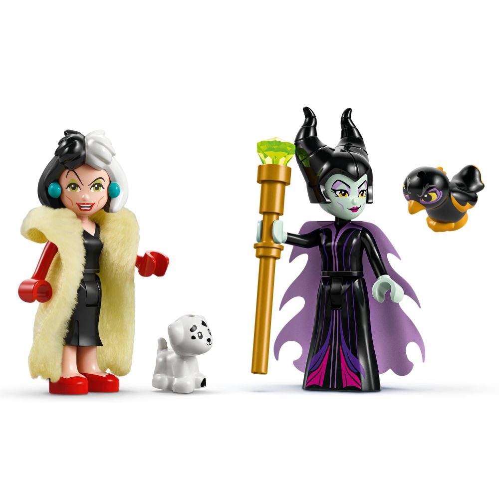 LEGO® Disney Classics - Rochiile lui Maleficent si Cruella De Vil (43262)