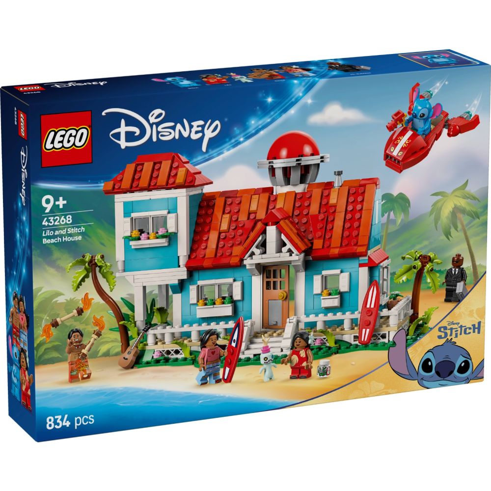 LEGO® Disney Classics - Casa de pe plaja a lui Lilo si Stitch (43268)