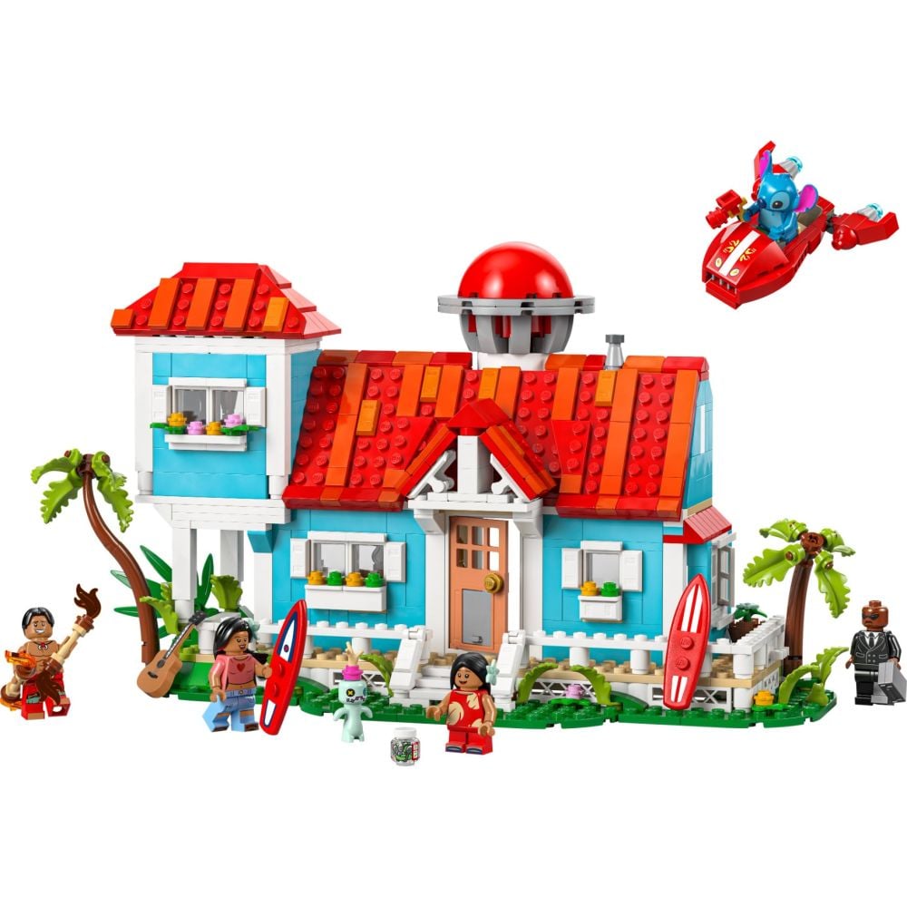 LEGO® Disney Classics - Casa de pe plaja a lui Lilo si Stitch (43268)