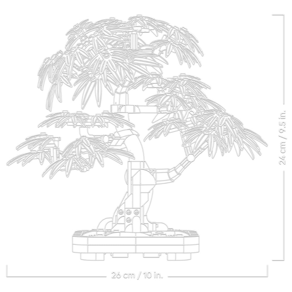 LEGO Botanicals - Bonsai de artar japonez rosu (10348) | Noriel